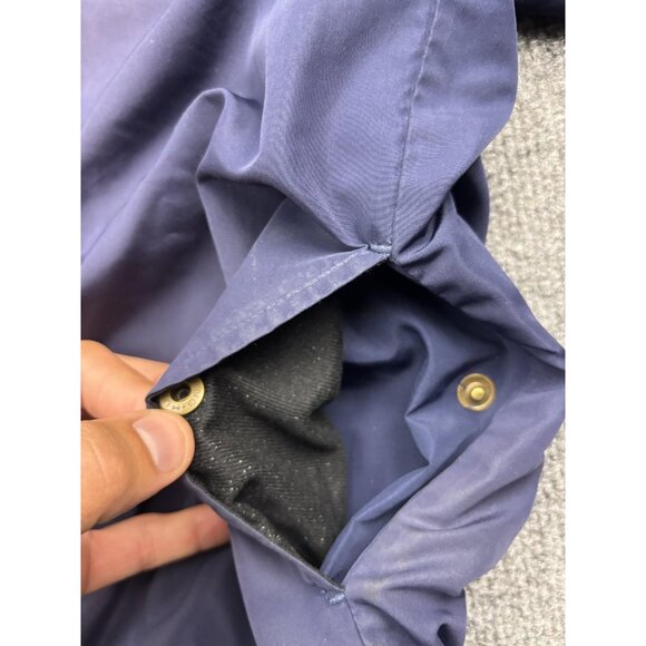 FootJoy Pullover Mens Medium Navy DryJoys Short Sleeve Golf Half Zip Windshirt - Picture 7 of 9